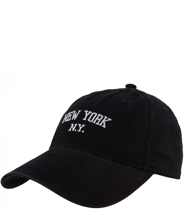 Unisex adjustable cotton baseball cap embroidered NEW YORK