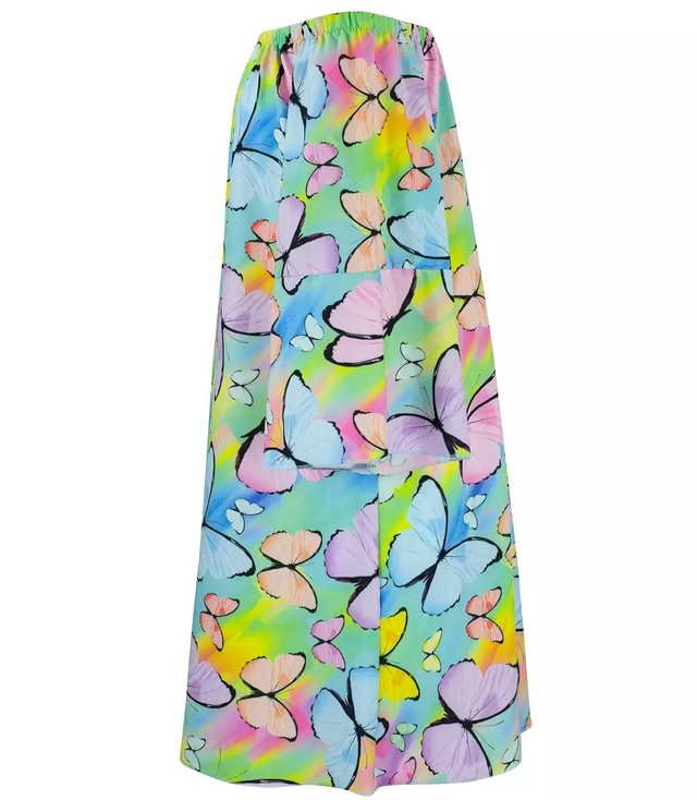 Colorful Spanish print mini dress