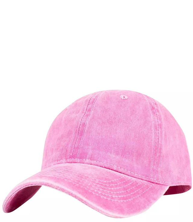 Unisex baseball cap unicolor destroyed