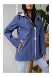 Women's transitional hooded jacket AGATA