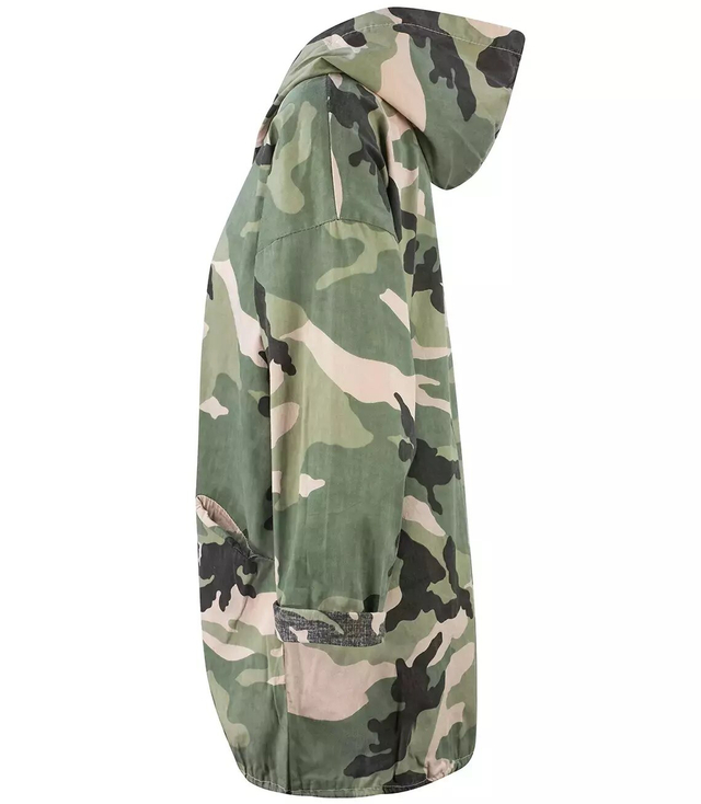 KURTKA przeciwdeszczowa płaszcz PARKA