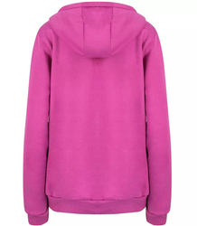 Unzipped kangaroo sweatshirt with hood SELENA