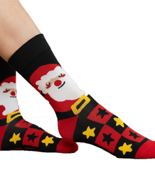 Men's Christmas socks - winter, warm, Christmas patterns