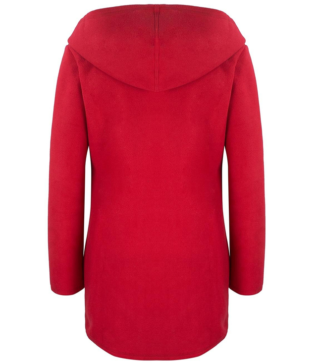 Women's warm parka fleece hoodie