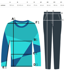 Tracksuit, pants, sweatshirt, one-color set