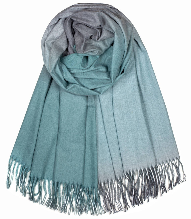 Cieniowany szal szalik chusta OMBRE