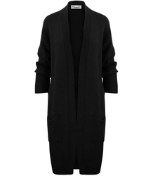 Warm and soft LONG BASIC sweater cardigan