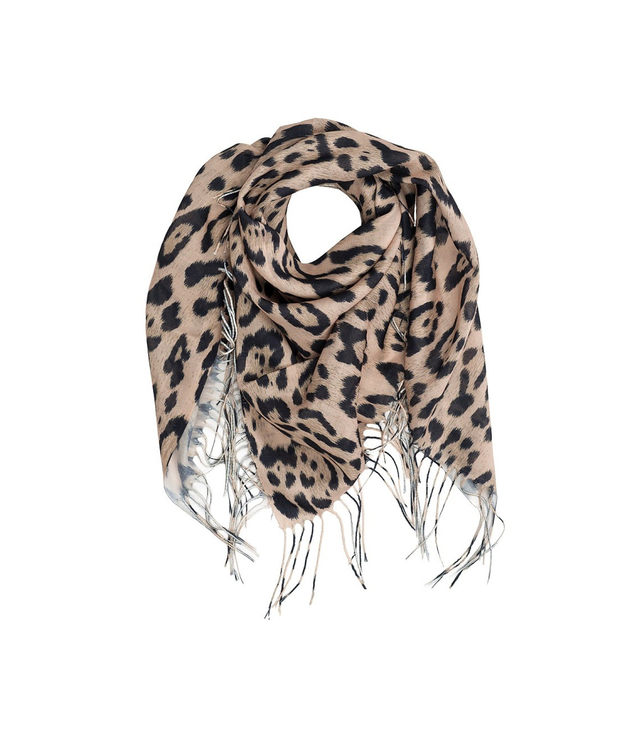 Women's scarf with panther fashion pattern 100x100