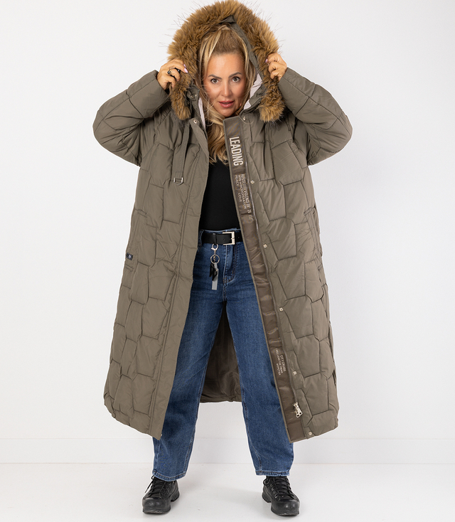 Long jacket quilted winter coat URBAN LONG PUFF