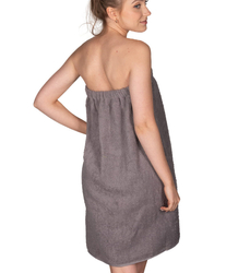 Sauna cotton terry pareo with pocket