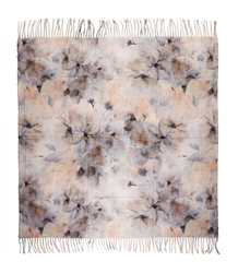 Delicate elegant women's shawl shawl with tassels