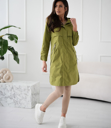 Women's trench coat transitional parka VICTORIA