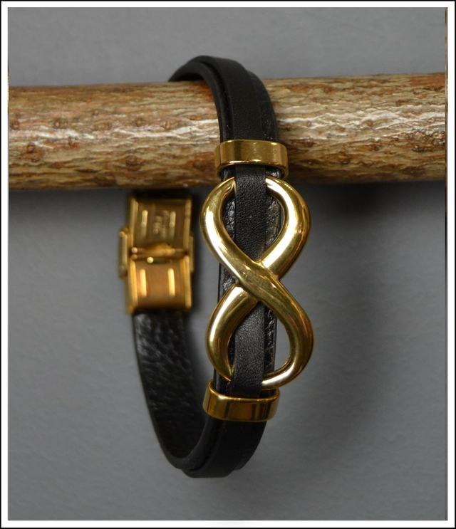 Men's Infinity bracelet