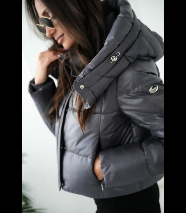 Quilted 2-in-1 Insulated coat Can be worn as a jacket 