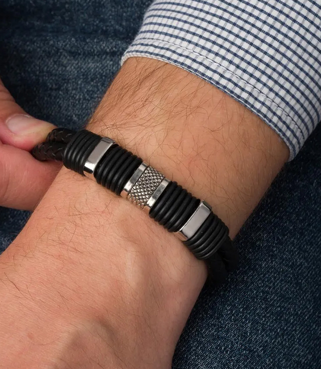Men's bracelets perfect for a gift braided