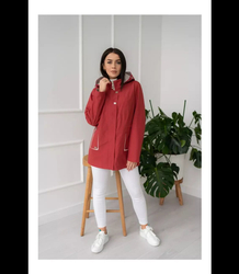 Women's transitional hooded jacket BEATA