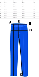 3/4 stripe thin elasticated trousers