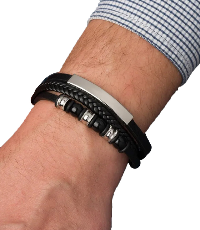 Men's bracelets perfect for a gift braided