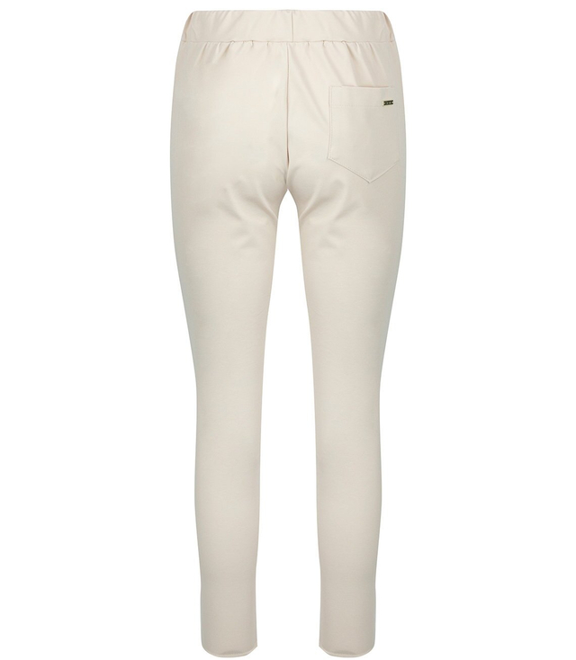 Elegant fabric pants with buttons MARTA