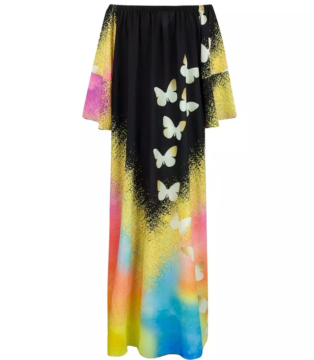 Maxi long Spanish dress BOHO HIPPIE