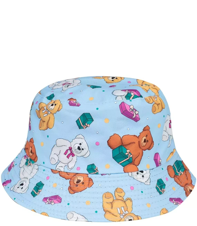 Children&#39;s reversible colorful bucket hat