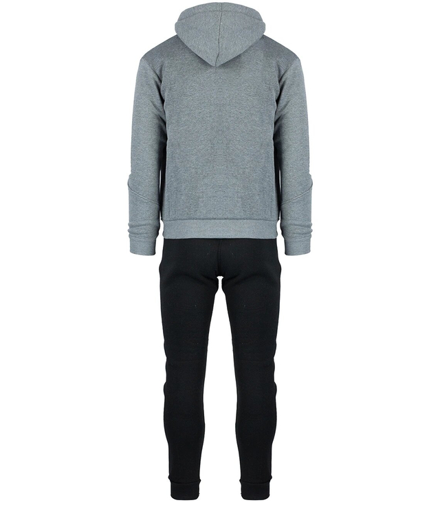 Men's tracksuit set with a zip-up sweatshirt and trousers