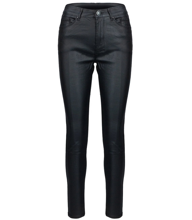 Women's PUSH-UP waxed skinny fit pants ADELA