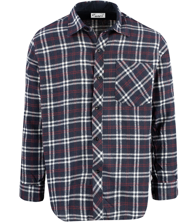 REGULAR FIT cotton check shirt for men