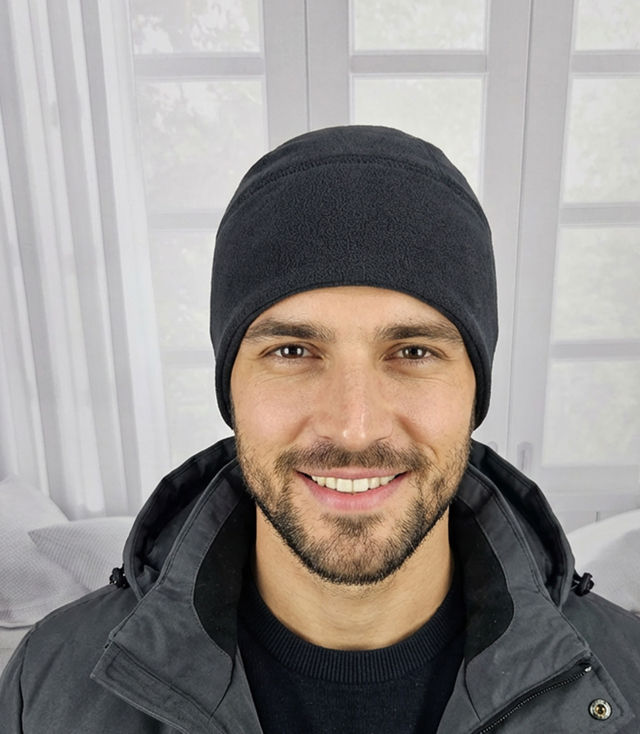 Men's BASIC stylish fleece cap