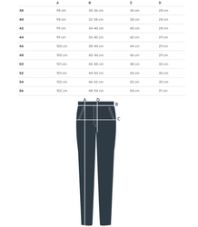 Comfortable elastic pants plus size LILIANA