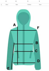 GRAY Loose sweatshirt with a collar and a zipper