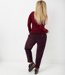 Comfortable knit longsleeve sweater blouse BESSI