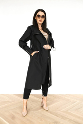 Women's transitional oversize hood coat