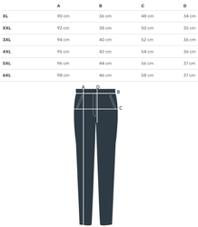 Women's trousers made of delicate cotton, tapered, tied at the waist LENA