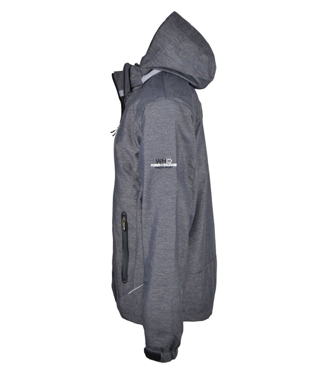 Sporty men's rain jacket