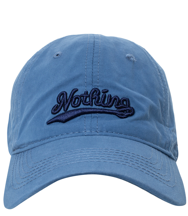 Unisex baseball cap with NOTHING embroidery