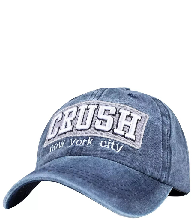 Czapka z daszkiem unisex naszywka CRUSH New York