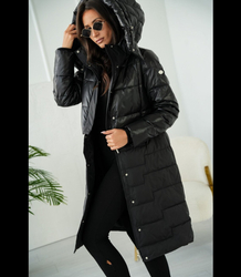 Quilted 2-in-1 Insulated coat Can be worn as a jacket 