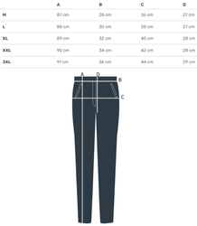 Women's trousers made of delicate cotton, tapered, tied at the waist LENA