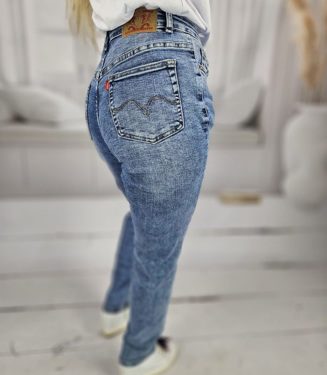 Women's Denim Pants Jeans Fashionable Color denim DELLA