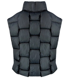 Women's Sleeveless Warm Short Quilted Vest ADA