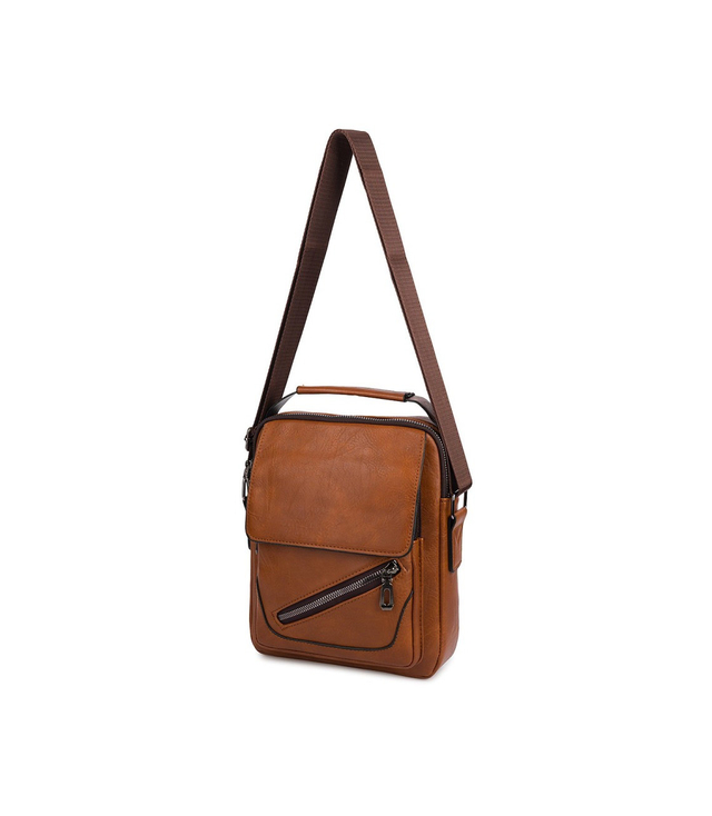 Men's SMALL rectangular padded bag elegant