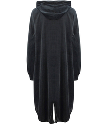 Bluza Welurowa sukienka dresowa kangurka