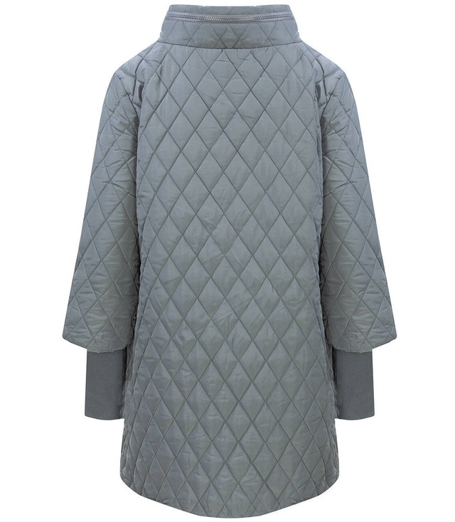 Kurtka damska Ciepła Pikowana Przejściowa trapezowa