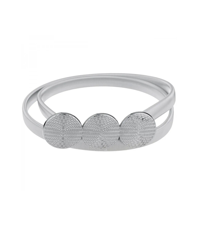 Women's belt with decorative buckle for dresses