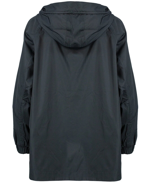 Short transitional oversize rain jacket ELENA