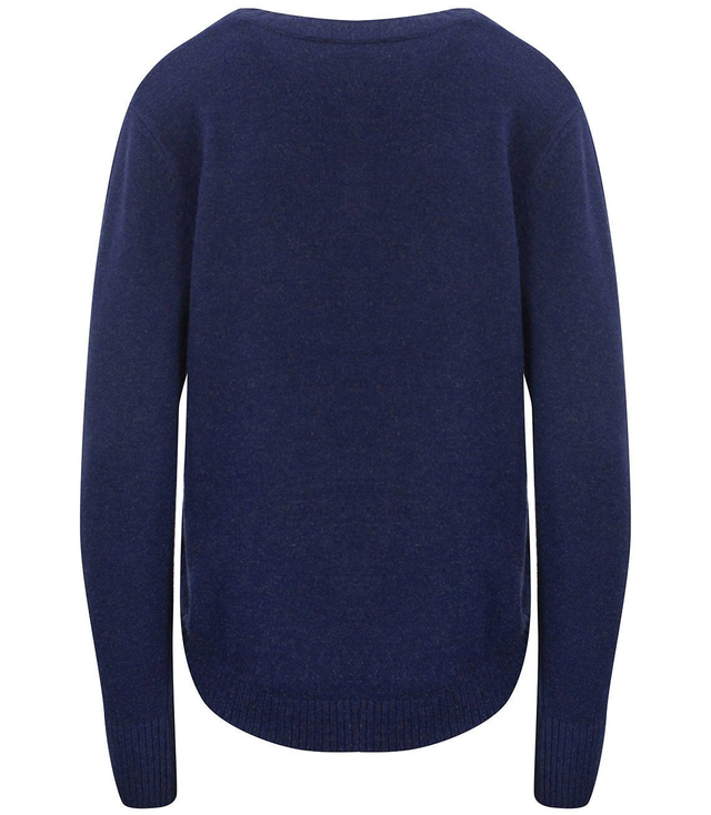 Sweter Klasyczny Gładki ciepły w SEREK