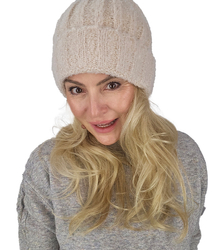 Stylish women's winter beanie hat