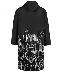 Unisex 100% PVC waterproof raincoat - fashionable patterns