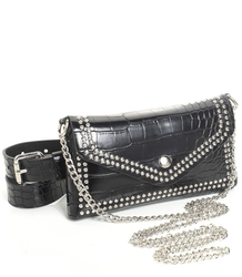 Small BAG STUDDED BUMPER BAG